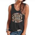 I Tackled 100 Days Of School Football Boys Girls Teachers Flowy Tank, trending gift I Tackled 100 Days Of School Football Boys Girls Teachers Flowy Tank, trending gift