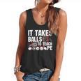 It Takes Balls To Teach Pe Teacher Chaos Coordinator US Flag Flowy Tank, trending gift