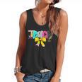 Teach Coquette Bow Teacher Back To School Happy First Day Flowy Tank, trending gift Teach Coquette Bow Teacher Back To School Happy First Day Flowy Tank, trending gift