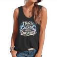 I Teach The Cutest Little Dolphins Cute Animal Teacher Flowy Tank, trending gift I Teach The Cutest Little Dolphins Cute Animal Teacher Flowy Tank, trending gift