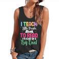 I Teach Little People To Read Reading Teacher For Men Women Girls Kids Flowy Tank, trending gift