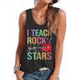 I Teach Rockstars Band Vibes Teacher Rocks My Music Teaching Flowy Tank, trending gift I Teach Rockstars Band Vibes Teacher Rocks My Music Teaching Flowy Tank, trending gift