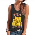 I Teach Super Heroes Comic Book Hero Teacher School Flowy Tank, trending gift I Teach Super Heroes Comic Book Hero Teacher School Flowy Tank, trending gift