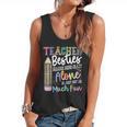 Teacher Besties Because Going Crazy Alone Is Not As Much Fun Flowy Tank, trending gift