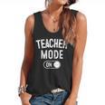 Teacher Mode On School Education Educator Flowy Tank, trending gift Teacher Mode On School Education Educator Flowy Tank, trending gift