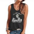 Teacher Skeleton Messy Bun I'Ll Just Wait Until Its Quiet Flowy Tank, trending gift Teacher Skeleton Messy Bun I'Ll Just Wait Until Its Quiet Flowy Tank, trending gift