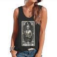 The Teacher Skeleton Tarot Card Flowy Tank, trending gift The Teacher Skeleton Tarot Card Flowy Tank, trending gift