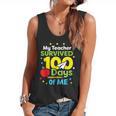 My Teacher Survived 100 Days Of Me Flowy Tank, trending gift My Teacher Survived 100 Days Of Me Flowy Tank, trending gift