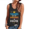 Teachers Are JUST Superheroes Fun School Flowy Tank, trending gift