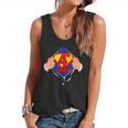 Teachers Are Superheroes 4th Grade Super Teacher Staff Men Women Flowy Tank, trending gift