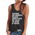 Teachers Are Underpaid Because America Does Not Value Men Women Flowy Tank, trending gift Teachers Are Underpaid Because America Does Not Value Men Women Flowy Tank, trending gift