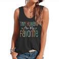 Teaching Preschool Teacher Tiny Humans Are My Favorite Flowy Tank, trending gift Teaching Preschool Teacher Tiny Humans Are My Favorite Flowy Tank, trending gift