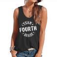 Team Fourth Grade Teacher Student Back To School 4th Grade Flowy Tank, trending gift