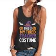 Tired Teacher Costume For Humor Halloween Flowy Tank, trending gift