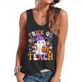 Trick Or Teach Groovy Teacher Ghost Halloween Teacher Flowy Tank, trending gift Trick Or Teach Groovy Teacher Ghost Halloween Teacher Flowy Tank, trending gift