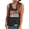 Trick Or Teach With Symbols Special Education Teacher Spooky Flowy Tank, trending gift