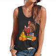 Turkey Reading Books Fall Thanksgiving Teacher Book Flowy Tank, trending gift Turkey Reading Books Fall Thanksgiving Teacher Book Flowy Tank, trending gift