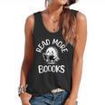 Vintage Halloween Teacher Women Reading Read More Books Flowy Tank, trending gift Vintage Halloween Teacher Women Reading Read More Books Flowy Tank, trending gift
