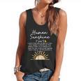 Vintage Human Sunshine Definition Teachers Mom Boss Women Flowy Tank, trending gift Vintage Human Sunshine Definition Teachers Mom Boss Women Flowy Tank, trending gift