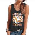 Vintage Teacher Shirt Women Trick Or Teach Halloween Flowy Tank, trending gift Vintage Teacher Shirt Women Trick Or Teach Halloween Flowy Tank, trending gift