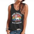 Weird Teachers Build Character Teacher Flowy Tank, trending gift Weird Teachers Build Character Teacher Flowy Tank, trending gift