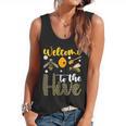 Welcome To The Hive Bee Teacher Back To School Flowy Tank, trending gift Welcome To The Hive Bee Teacher Back To School Flowy Tank, trending gift
