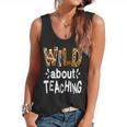 Wild About Teaching Teacher Student First Day Of School Flowy Tank, trending gift Wild About Teaching Teacher Student First Day Of School Flowy Tank, trending gift