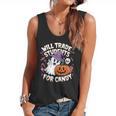 Will Trade Students For Candy Halloween Teacher Flowy Tank, trending gift