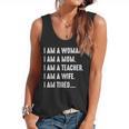 Woman Mom Teacher Wife TIRED T Shirt Cute Mom Teacher Shirts Flowy Tank, trending gift Woman Mom Teacher Wife TIRED T Shirt Cute Mom Teacher Shirts Flowy Tank, trending gift