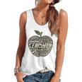 Apple Camoflauge Clothing Camo Student Teacher Cute School Flowy Tank, trending gift