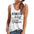 Athlete Plus Artist Equals Dancer Ballerina Teacher Student For Men Women Kids Flowy Tank, trending gift