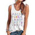 Back To School Kindergarten Alphabet ABC Teacher Women Kids Flowy Tank, trending gift