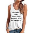 Back To School Teacher Outfit I Definitely Don't Count Down Holiday Break Lie Party Flowy Tank, trending gift Back To School Teacher Outfit I Definitely Don't Count Down Holiday Break Lie Party Flowy Tank, trending gift