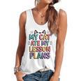 My Cat Ate My Lesson Plans Teacher Cat Humor Flowy Tank, trending gift My Cat Ate My Lesson Plans Teacher Cat Humor Flowy Tank, trending gift
