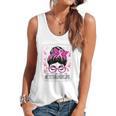 CTE Teacher In October We Wear Pink Breast Cancer Awareness Flowy Tank, trending gift