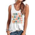 What Are We Doing Today Physical Education PE Teacher Women Flowy Tank, trending gift What Are We Doing Today Physical Education PE Teacher Women Flowy Tank, trending gift