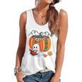 Fall Book Pumpkin Books Ghost Reading Halloween Teacher Flowy Tank, trending gift Fall Book Pumpkin Books Ghost Reading Halloween Teacher Flowy Tank, trending gift