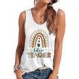 Future Teacher Boho Rainbow Leopard New Grad Student Flowy Tank, trending gift Future Teacher Boho Rainbow Leopard New Grad Student Flowy Tank, trending gift