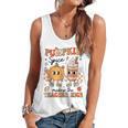 Groovy Pumpkin Spice Makes Teacher Nice Fall Thanksgiving Flowy Tank, trending gift