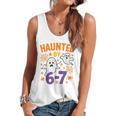 Haunted 67 Ghost Math Teacher Halloween Costume Math Pun Flowy Tank, trending gift Haunted 67 Ghost Math Teacher Halloween Costume Math Pun Flowy Tank, trending gift