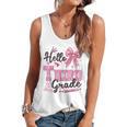Hello Third Grade First Day Of School Coquette Teacher Girl Flowy Tank, trending gift