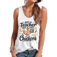 Just a Teacher Who Loves Chickens Chicken Farm Animal Lover Flowy Tank, trending gift Just a Teacher Who Loves Chickens Chicken Farm Animal Lover Flowy Tank, trending gift