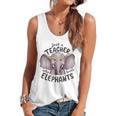 Just a Teacher Who Loves Elephants Elephant Lover Educator Flowy Tank, trending gift Just a Teacher Who Loves Elephants Elephant Lover Educator Flowy Tank, trending gift