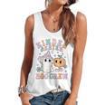Kindergarten Boo Crew Halloween Floral Ghost Kinder Teacher Flowy Tank, trending gift Kindergarten Boo Crew Halloween Floral Ghost Kinder Teacher Flowy Tank, trending gift