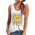 Kindergarten Squad Smile Face Teachers Kids Back To School Flowy Tank, trending gift