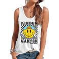 Kindergarten Teacher Hippie Smile Face Back School Flowy Tank, trending gift