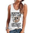 Newtons First Law Physics Jokes Science Teacher Flowy Tank, trending gift Newtons First Law Physics Jokes Science Teacher Flowy Tank, trending gift