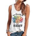 One Thankful Teacher Turkey Pencil Thanksgiving Teachers Flowy Tank, trending gift One Thankful Teacher Turkey Pencil Thanksgiving Teachers Flowy Tank, trending gift
