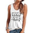 Retro The Best Teachers Are A Bit Batty Halloween Teacher Flowy Tank, trending gift