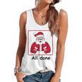 Retro All Done Christmas Special Ed Teacher Team Santa Women Flowy Tank, trending gift
